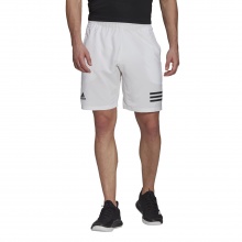 adidas Tennishose Short Club 3-Streifen kurz weiss Herren
